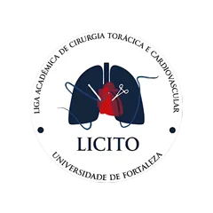 Logo da Liga Acadêmica de Cirurgia Torácica e Cardiovascular da Universidade de Fortaleza (LICITO)