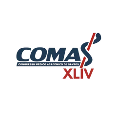 Logo do Congresso Médico Acadêmico de Santos (COMAS XLIV)
